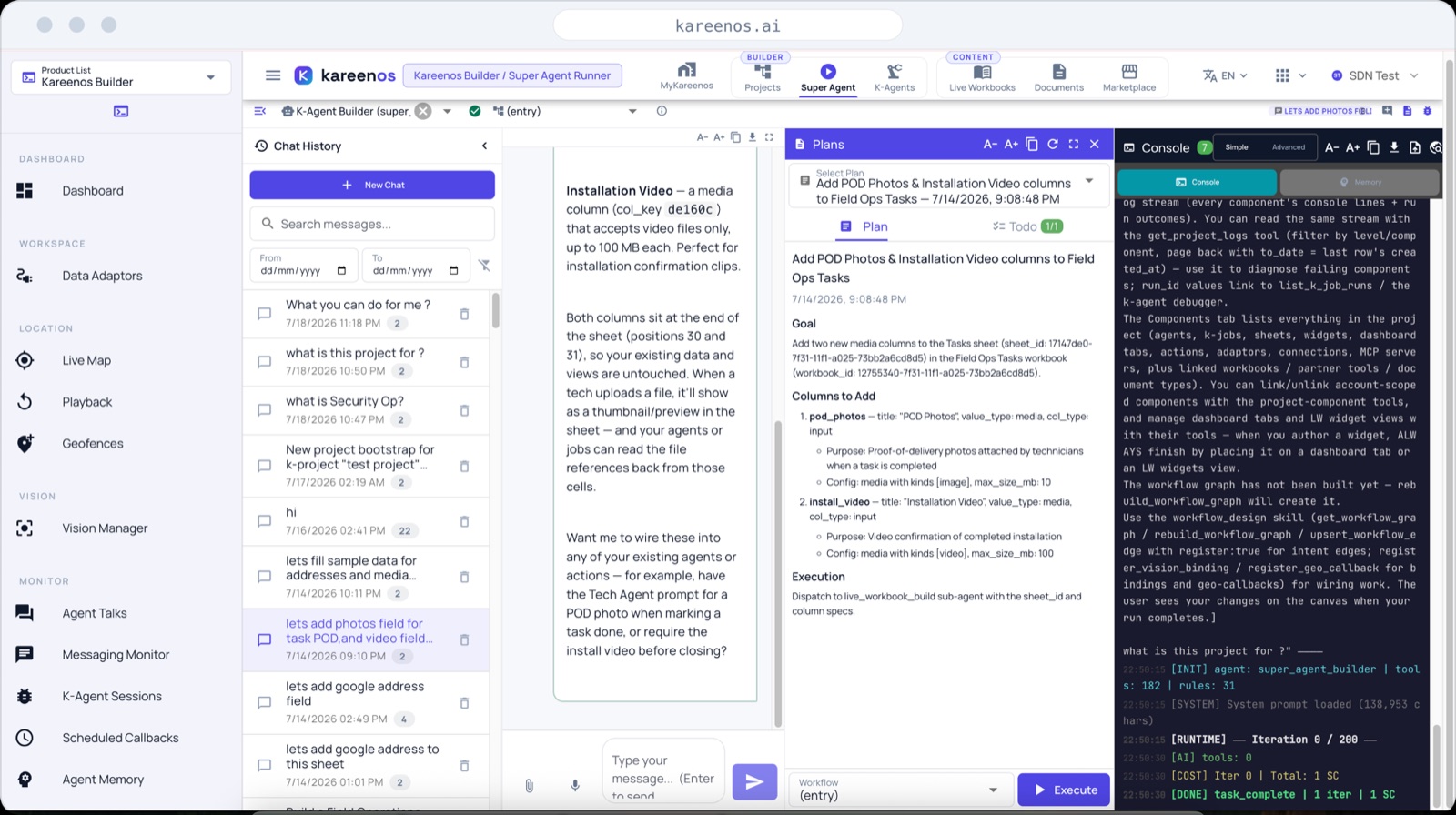 Debugger screenshot