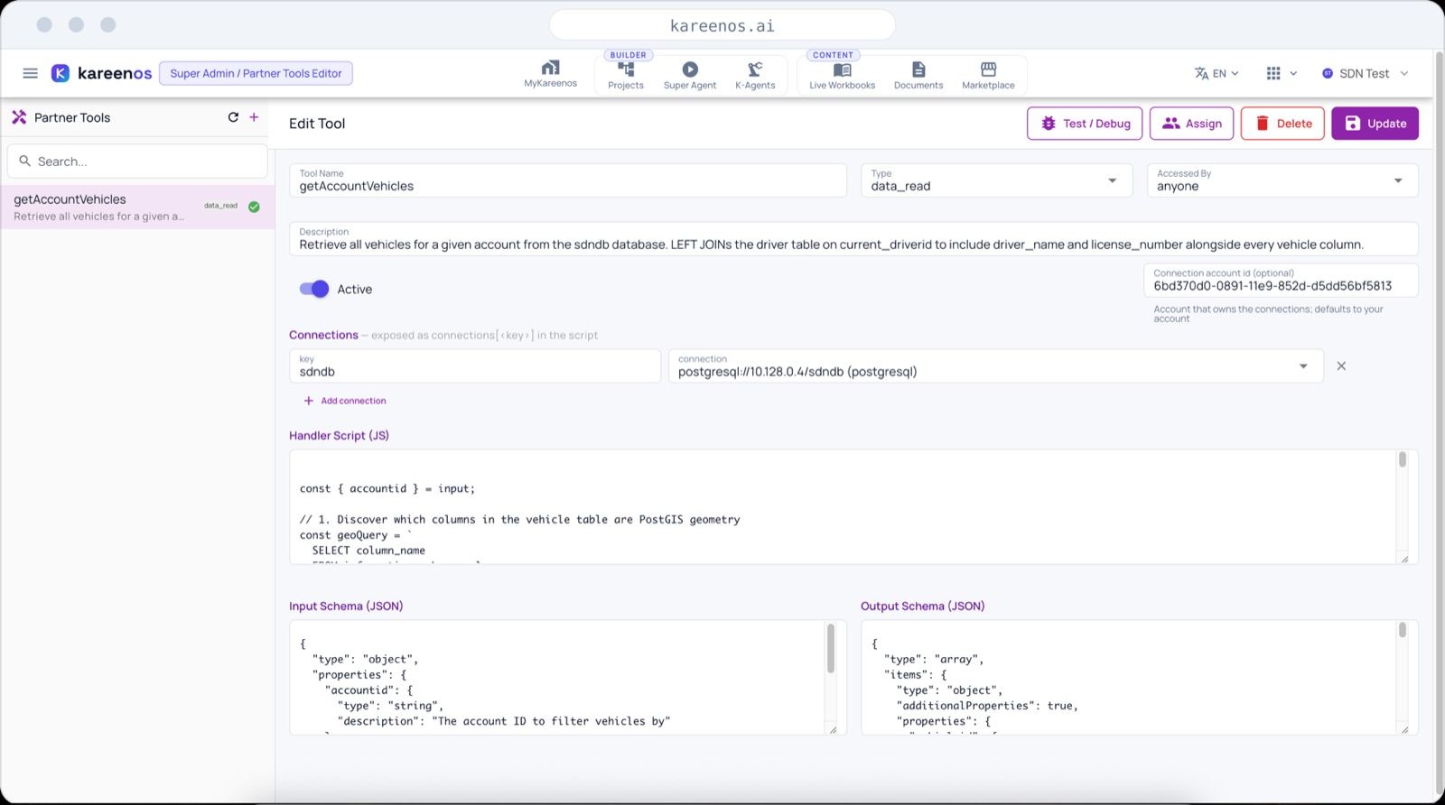 Partner Tools screenshot