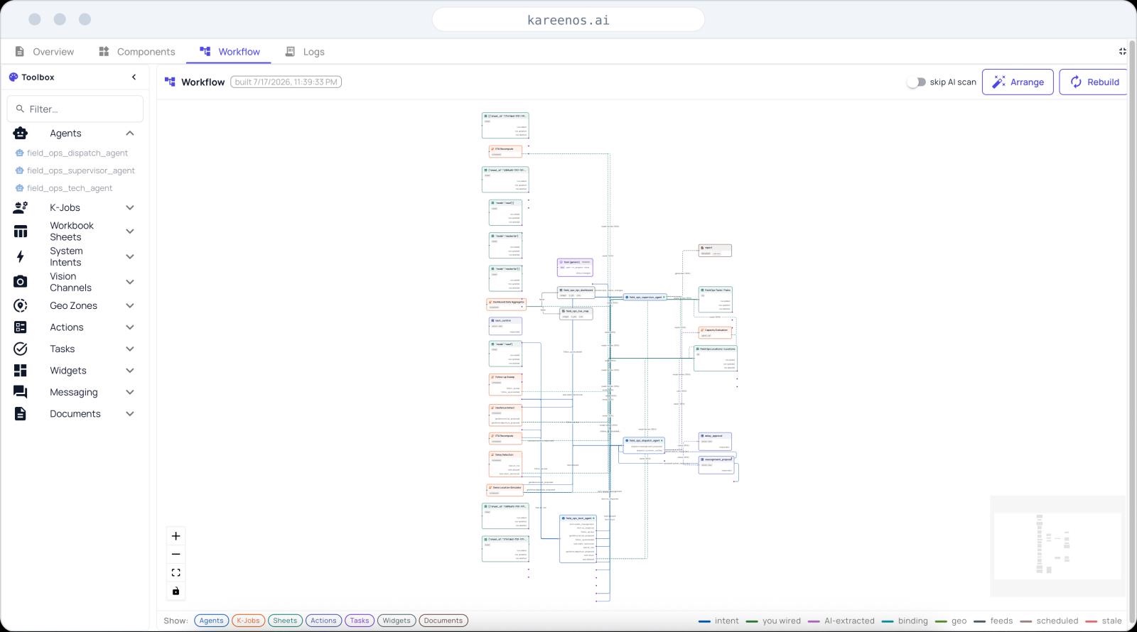 Workflow screenshot
